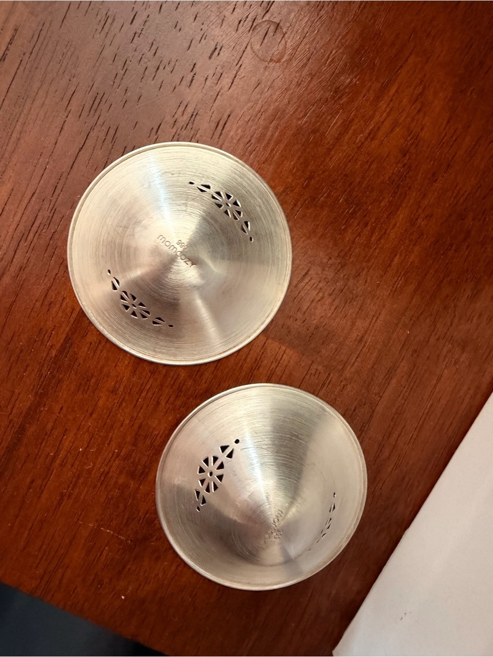 Momcozy Silver Nipple Shields - Nursing Cups